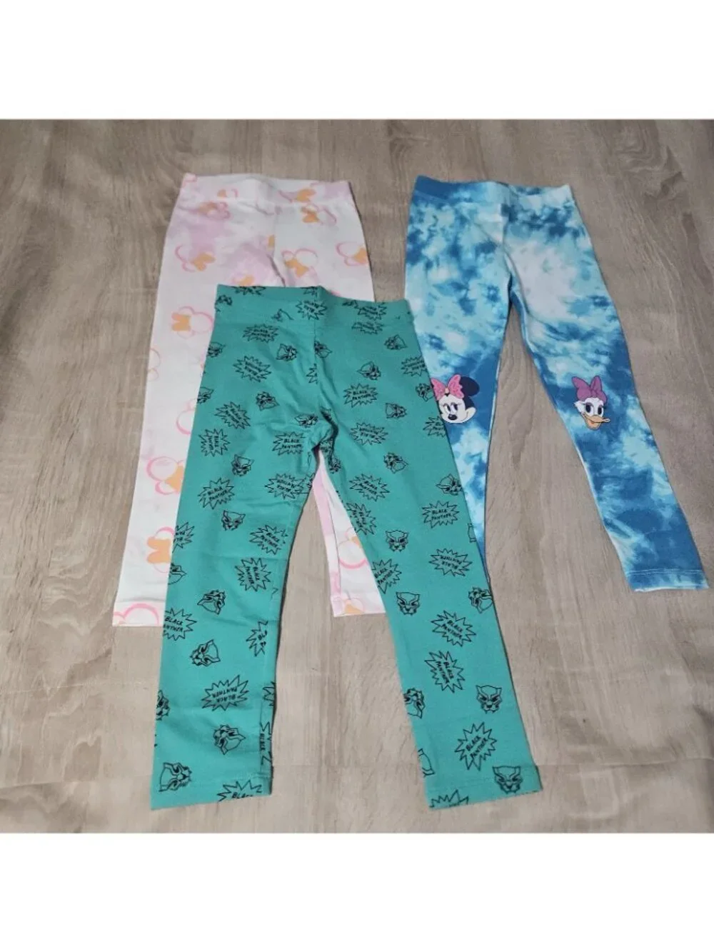 Lot Of Girls Size 4 / 5 Clothes & Pjs School Nwot Disney Marvel Leggings Tshirts